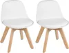 WOLTU 2er-Set Kinderstühle mit Holzbeinen, Stuhl für Produktbild-Vorschau 1