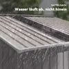 Outsunny Verzinkter Stahl Gerätehaus 4,9m² 277x195x192cm Produktbild-Vorschau 8