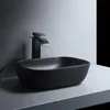 Keramik-Waschbecken für Aufsatzmontage, schwarz matt, 46 x Produktbild-Vorschau 2