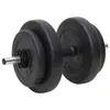 vidaXL Bilanciere e manubrio con pesi da 60 kg Anteprima dell’immagine prodotto 5