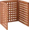 SucceBuy 3dílná sada dřevěných plotů, 810 x 920 mm, ideální Náhled obrázku produktu 1