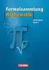A book cover for a mathematics formula collection for middle school in Bavaria, Germany. Produktbild-Vorschau
