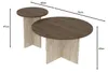Skye Decor, Kaffeetisch-Set (2 Teile), Walnuss & Travertin, Produktbild-Vorschau 5