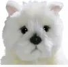 Close-up of a white stuffed dog's face. Anteprima dell’immagine prodotto