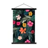 MuchoWow® Textilposter Dschungel - Blätter - Blumen - Produktbild-Vorschau 1