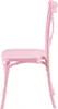 A side view of a pink chair. Náhľad obrázku produktu