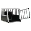 Hundetransportbox mit Einzeltür 54 x 69 x 50 cm Produktbild-Vorschau 6