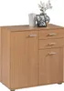 Kommode - Buche Nachbildung - B 71 cm - 2 Türen - 2 Produktbild-Vorschau 9