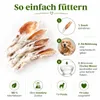 mascota vital - králičie uši s kožušinou 500g - králičie Náhľad obrázku produktu 3