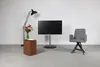 Wissmann Designer TV-Ständer aro art 139-R-1 - Sockel rund Produktbild-Vorschau 4