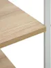 vidaXL Mikrowellenregal Weiß Eiche 60×39,6×79,5 cm Produktbild-Vorschau 5