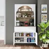 Roomart VENEDIK Küchenschrank 90 cm breit, Weiß-Eiche Produktbild-Vorschau 3