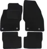 Tapis De Sol Noir Velours Pour Opel Corsa D 2006-2019 4pcs, Voir les images du produit 1