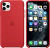 A red iPhone 11 Pro Max case is shown next to the iPhone 11 Pro Max itself, displaying its home screen. Anteprima dell’immagine prodotto
