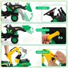 COSTWAY Trettraktor, Kinder Traktor mit Abnehmbarer Produktbild-Vorschau 2