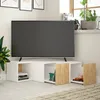 Skye Decor, Compact - Bílá, Dub, TV skříňky, Bílá, 90 x 32 Náhled obrázku produktu 2