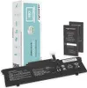 A laptop battery and its packaging are displayed against a white background. Produktbild-Vorschau