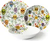 Zestaw naczyń Excelsa 18-częściowy, kolorowa porcelana Podgląd zdjęcia produktu 1