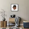 Gerahmtes Poster - Schwarzer Rahmen - Afrikanisch Modern Produktbild-Vorschau 7