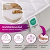 wometo Matratzenschoner wattierte Matratzenauflage ca. Produktbild-Vorschau 4