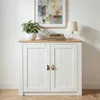Kommode BOLTON aus Kiefer in weiß/braun, Sideboard mit 2 Produktbild-Vorschau 7