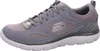 A single gray Skechers sneaker is shown from the side against a white background. Náhled obrázku produktu