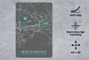 MuchoWow® Mauspad Mousepad Stadtplan - Karte - Wolfsburg - Produktbild-Vorschau 2