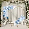 2,1x2m arche de mariage en forme de coeur métal fleurs Voir les images du produit 3