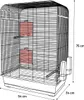 Flamingo Sittichkäfig Marja kupfer/schwarz Produktbild-Vorschau 5