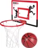 Teamer basketbalový kôš s doskou červená Náhľad obrázku produktu 4