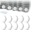 10 Stück Magnetische Duschvorhang Gewichte, 4 cm Rund, Produktbild-Vorschau 3