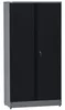 Küpper Hochschrank 70299, schwarz, 91x180x45cm, 4 stabile Produktbild-Vorschau 2