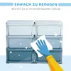 Meuble à tiroirs HOMCOM pour enfants, coffres de rangement Voir les images du produit 6