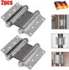 2XPendeltürscharnier Pendeltürband Edelstahl Schwingtüre Produktbild-Vorschau 1