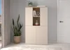 Armoire buffet Kosmo - 90x35x150cm - 4 portes -Reproduction Voir les images du produit 3