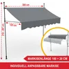 ONBEST Balkonmarkise | ohne Bohren | 300 x 120 cm | mit Produktbild-Vorschau 2