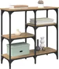 vidaXL Stolik konsolowy Artisan dąb 80 x 29 x 75 cm Podgląd zdjęcia produktu 2
