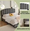 MODFU Polsterbett 140 x 200 cm mit Lattenrost, Doppelbett Produktbild-Vorschau 5