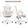 OYAJIA Gaming Stuhl Bürostuhl Ergonomisch,mit Fußstütze, Produktbild-Vorschau 7
