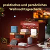 A festive arrangement of GEEKOM mini PCs displayed as Christmas gifts. Produktbild-Vorschau