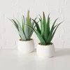 Künstliche Aloe-Pflanze im Blumentopf MONDRAGO, 29 cm Produktbild-Vorschau 6