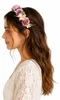 Diadema floreale "Sabia" con rose e fiori | Rosa antico Anteprima dell’immagine prodotto 2