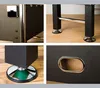 Profi Tischfußball Leeds Kicker Schwarz Tischkicker Produktbild-Vorschau 4