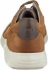 Herren Sneaker Braun mit blauem Detail, heller Profilsohle Produktbild-Vorschau 3