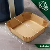 Kuketo | Wkłady Papierowe Do Air Fryer 27 × 27 cm – 125 Podgląd zdjęcia produktu 5