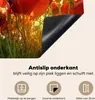 KitchenYeah© Herdabdeckplatte Blumen - Rosen - Rot , Produktbild-Vorschau 4