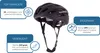Rucanor Grav Fahrradhelm MTB und E-Bike Verstellbar Schwarz Produktbild-Vorschau 3