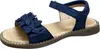 Froddo LORINE FLOWERS Kinder Sandalen Leder Klettverschluss Produktbild-Vorschau 5