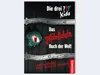 A book cover with a dragon's eye peeking through a torn wooden door. Produktbild-Vorschau