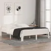 vidaXL Massivholzbett Weiß 150x200 cm -  Betten & Produktbild-Vorschau 2